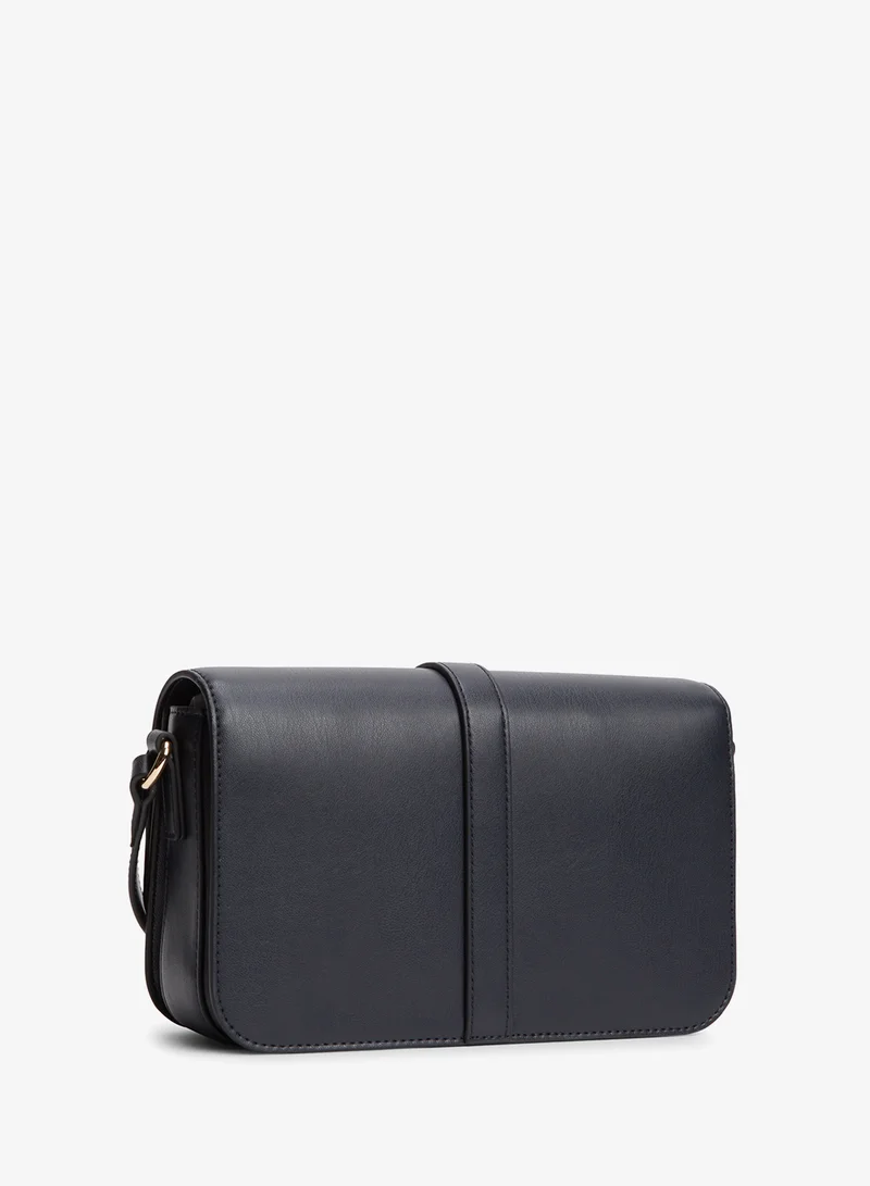 TOMMY HILFIGER  Monogram Flap Crossbody Bag for Women | Best Price UAE